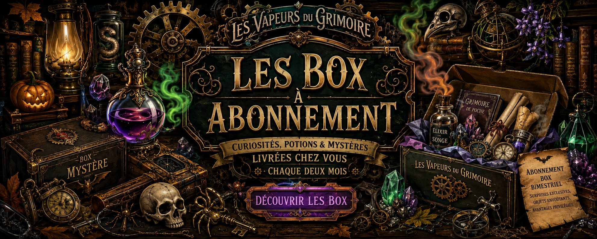Collection Box avec abonnement – box littéraire Dark Romance et Romantasy