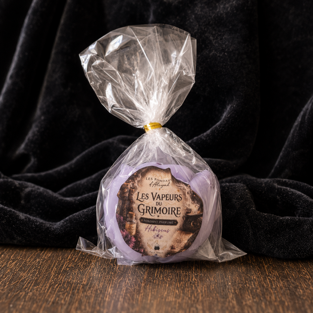 Fondant parfumé à l’hibiscus 35 g de la Box Sorcière Vaudou