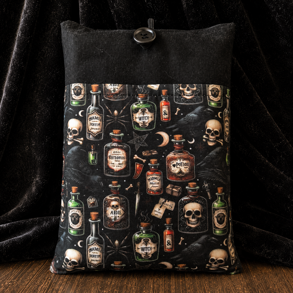 Pochette de protection pour livre de la Box Sorcière Vaudou